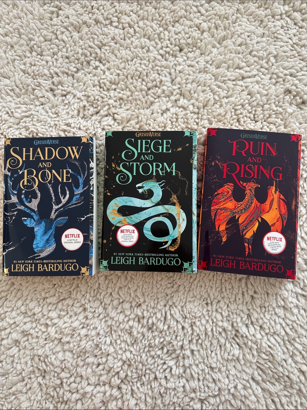 Shadow and bone series (3 books)
